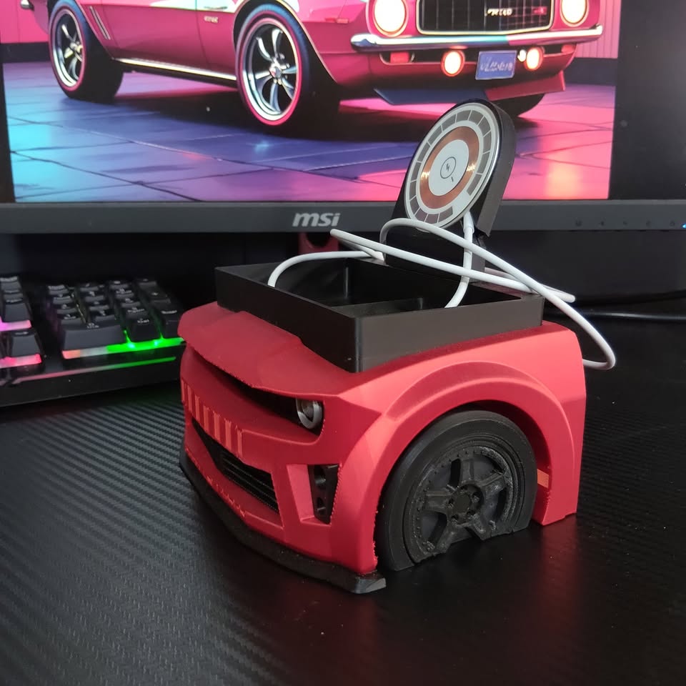 Wireless Car Charger β Camaro