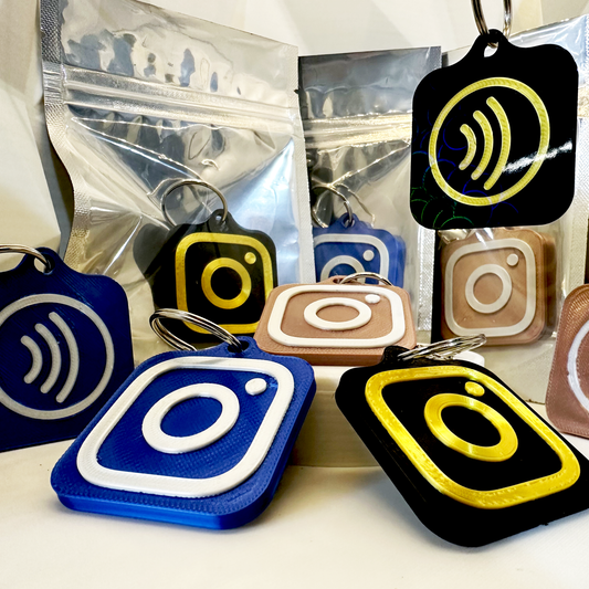🚀 Boost Your Instagram with a Smart NFC Tag!