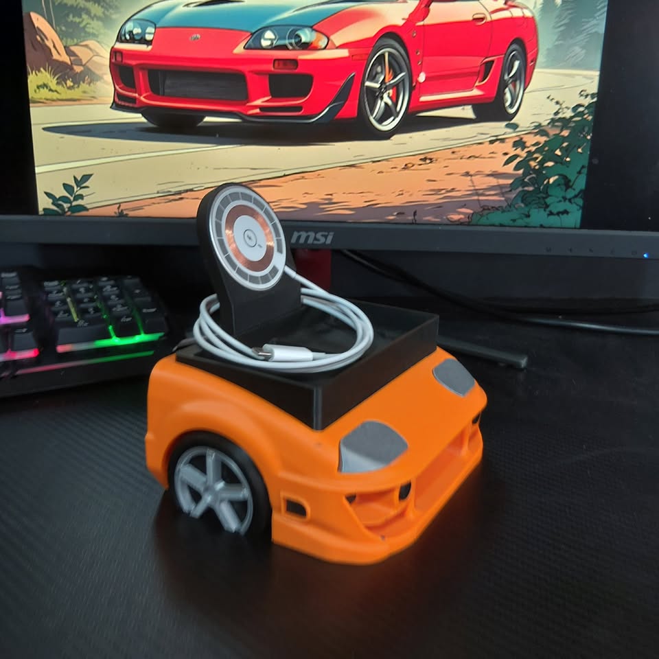 Wireless Car Charger β Toyota Supra