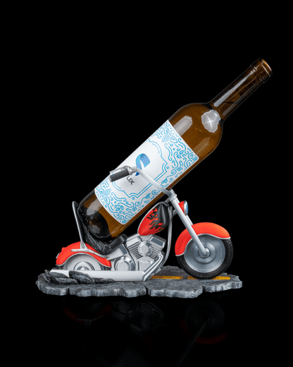🏍️ Motorcycle Wine Bottle Holder – Where Wine Meets the Open Road!