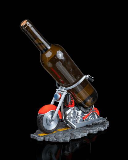 🏍️ Motorcycle Wine Bottle Holder – Where Wine Meets the Open Road!