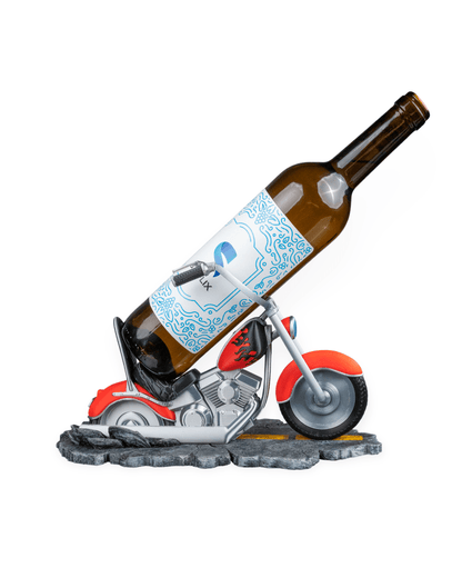 🏍️ Motorcycle Wine Bottle Holder – Where Wine Meets the Open Road!