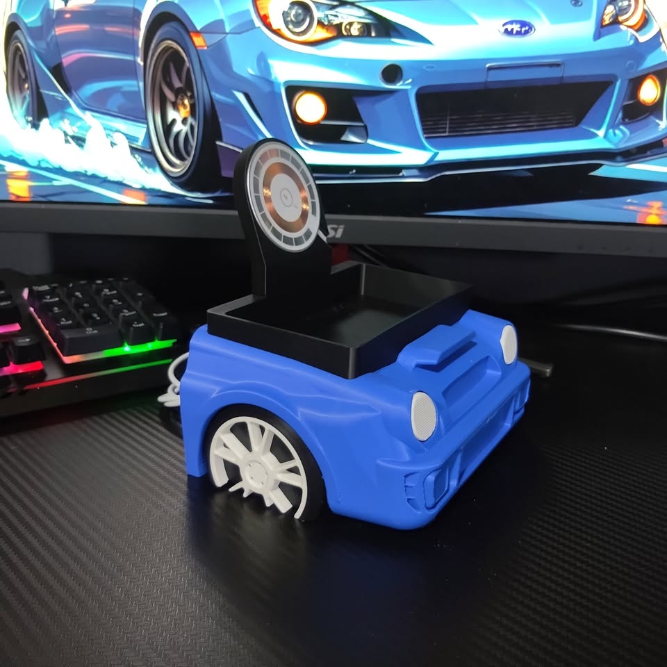 Wireless Car Charger – Subaru STI Bug Eye