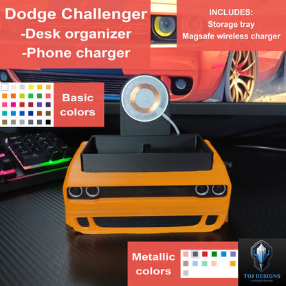 Wireless Car Charger – Dodge Challenger