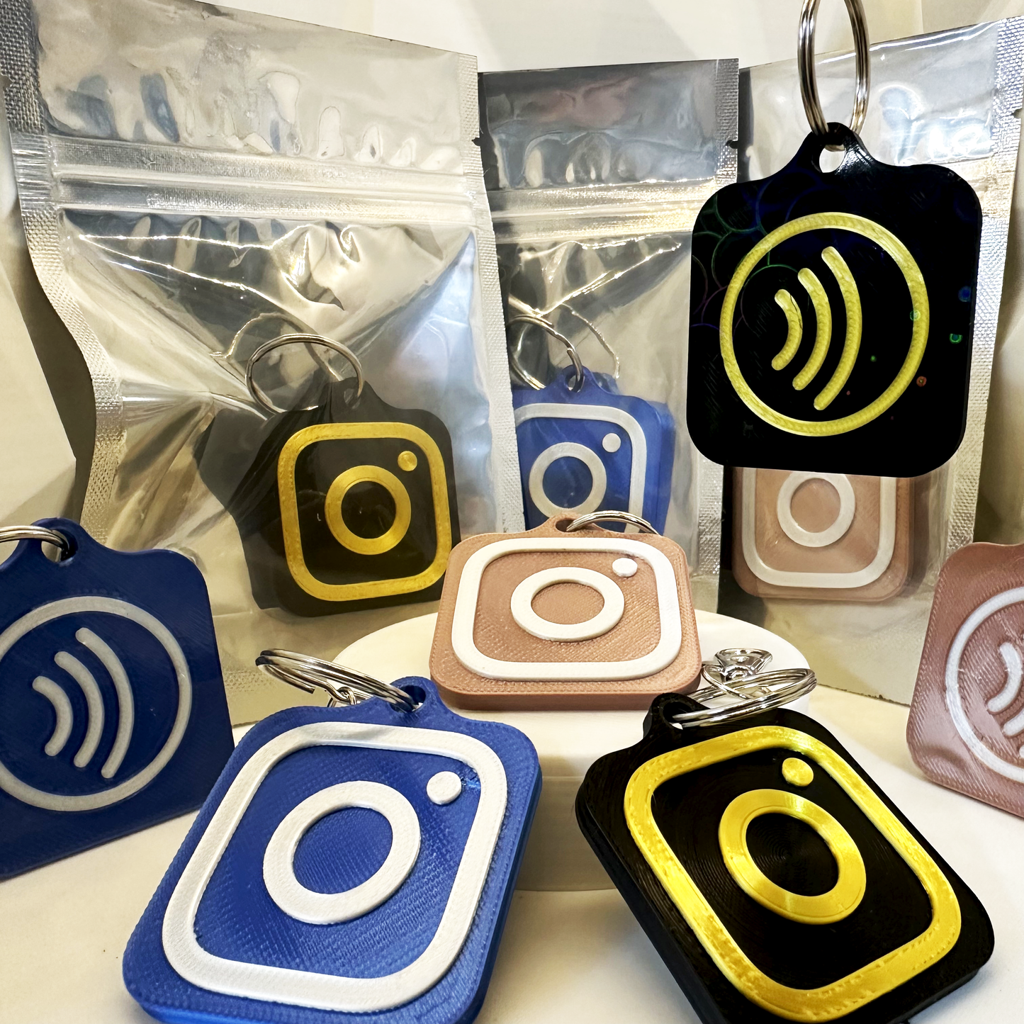 🚀 Boost Your Instagram with a Smart NFC Tag!