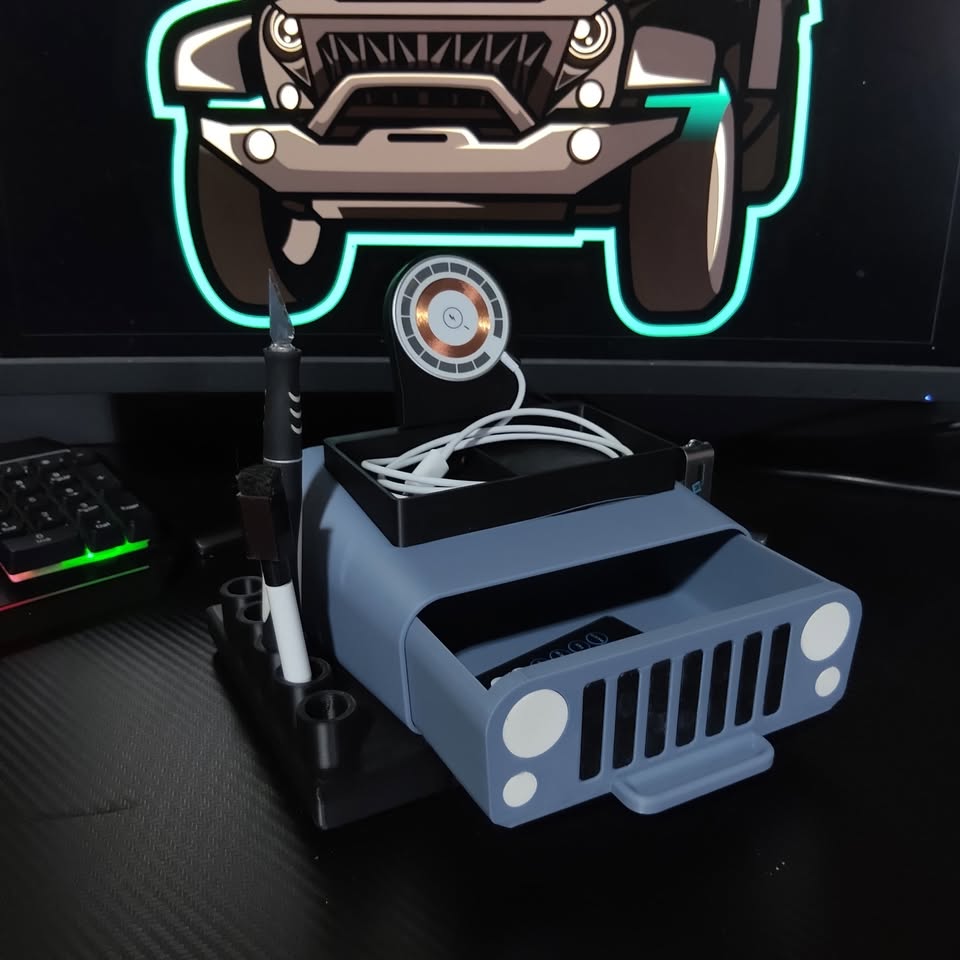 Wireless Car Charger – Jeep Wrangler