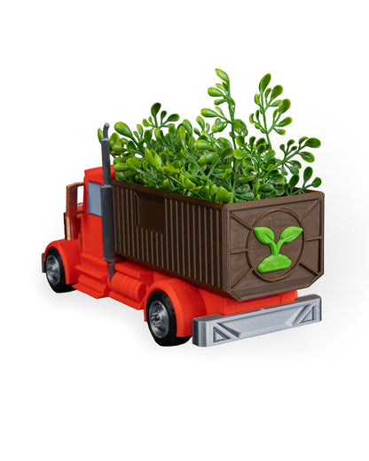 🚛 Dump Truck Plant Pot – Add a Fun, Industrial Touch to Your Decor!