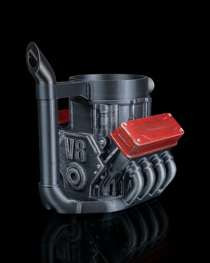 🛠️ Octane Can Holder – Bold, Mechanical Style for Your Drinks