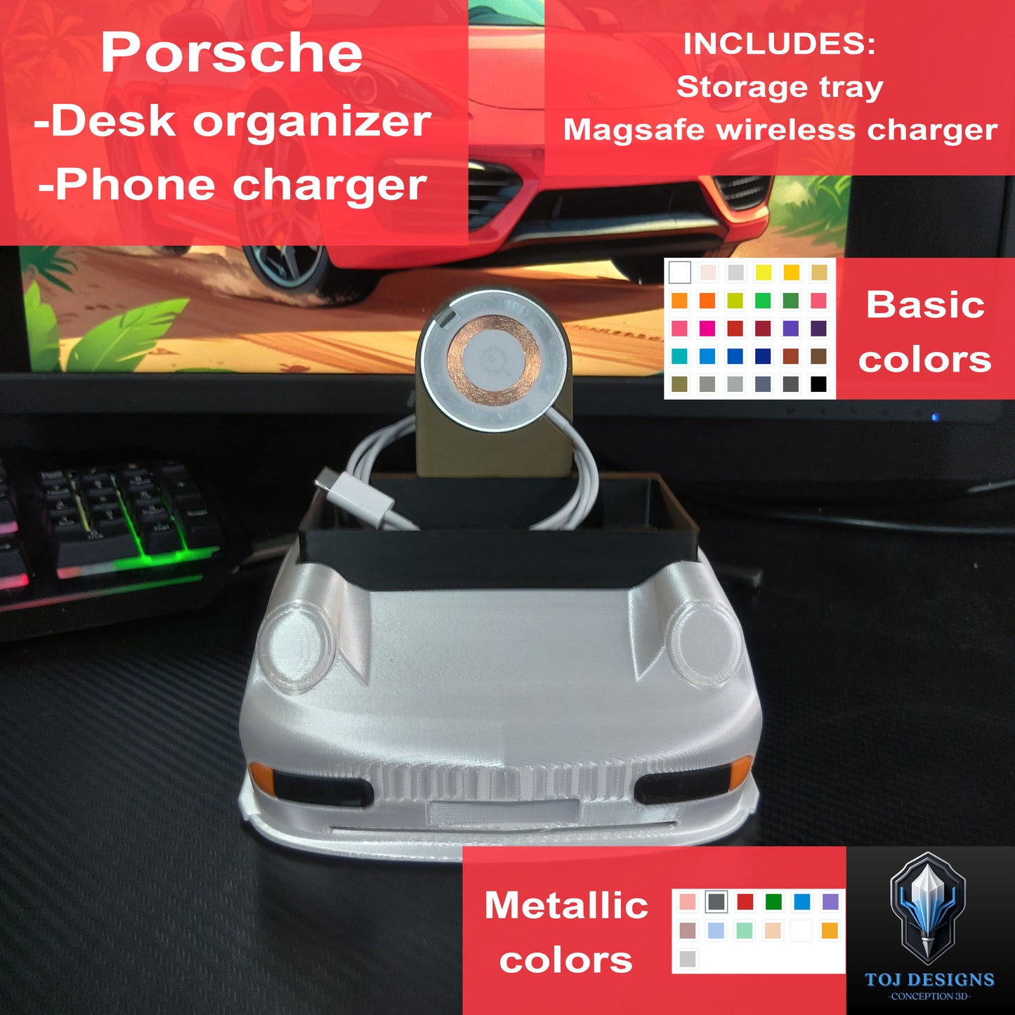 Wireless Car Charger – Porsche