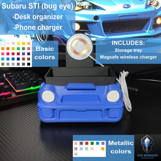 Wireless Car Charger – Subaru STI Bug Eye