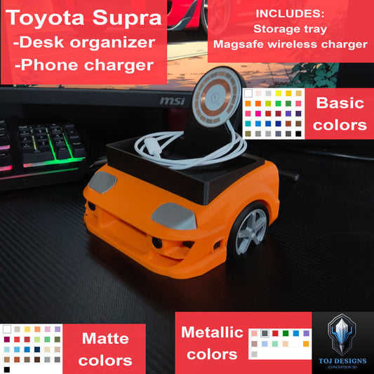 Wireless Car Charger – Toyota Supra